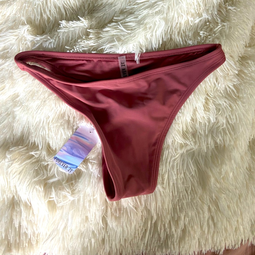 Bikini Bottom - NEVER WORN - Dusty Pink - Size Small